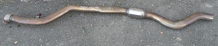 фото №1, Bmw 1 m1 135 e81 e82 e87 труба гасник каталізатор