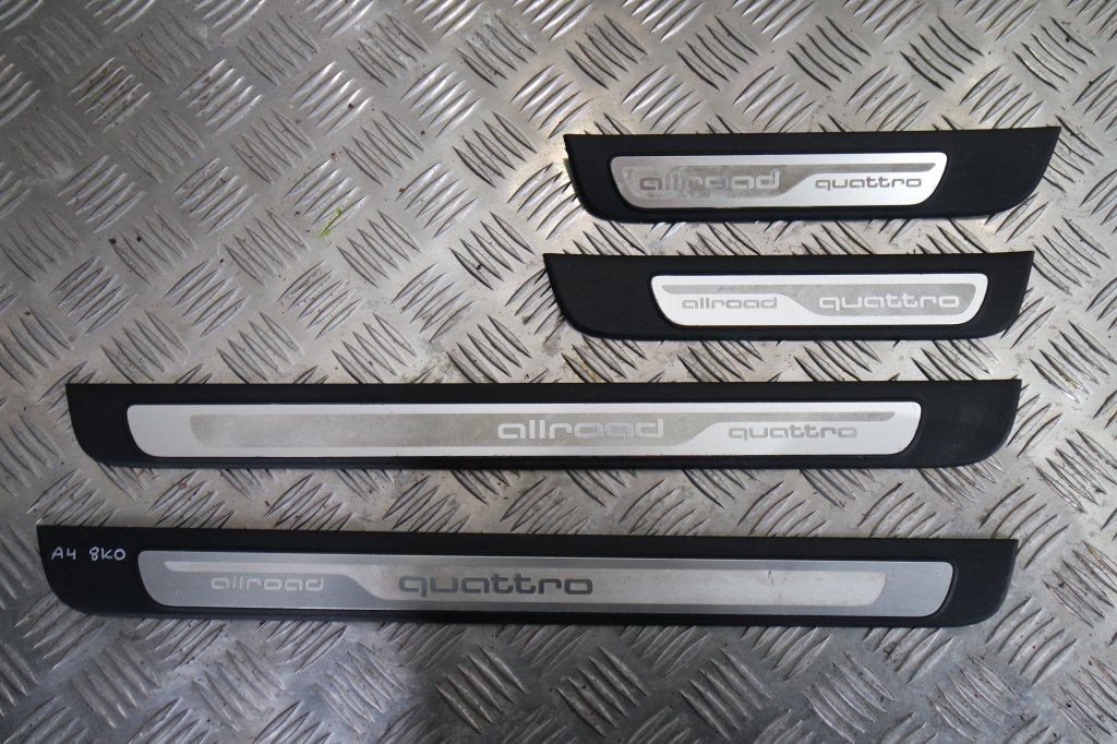 фото №1, Накладки накладки декоративні поріг audi a4 8k allroad