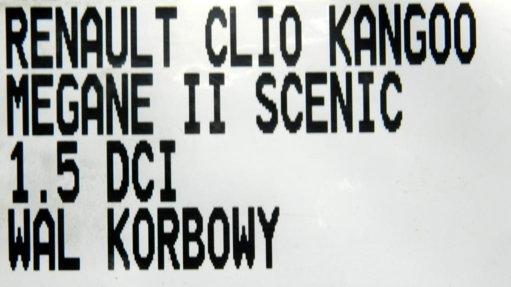 фото №8, Wał коленчатый renault clio kangoo megane 1.5 dci