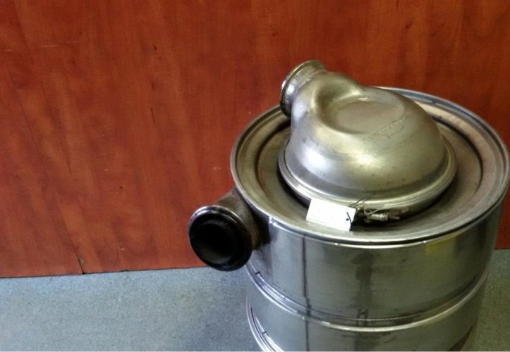 фото №2, Гаситель выхлоп катализатор scania r 1944878