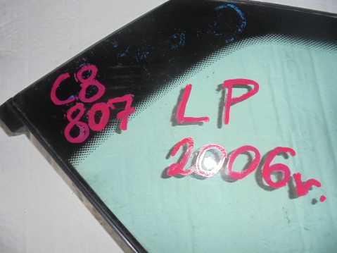 фото №3, C8 807 скло скло ліва передня трикутник 2006