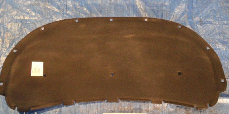 фото №1, Skoda fabia ii шумоізоляція підкрилок капот оригінал