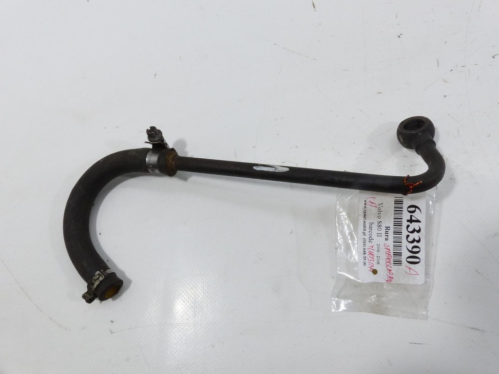 фото №3, Труба смазки турбины volvo s80 ii 2,5b 20v