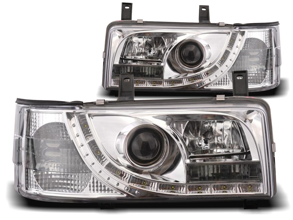 фото №3, Лампы vw transporter t4 90-03r dayline led хром