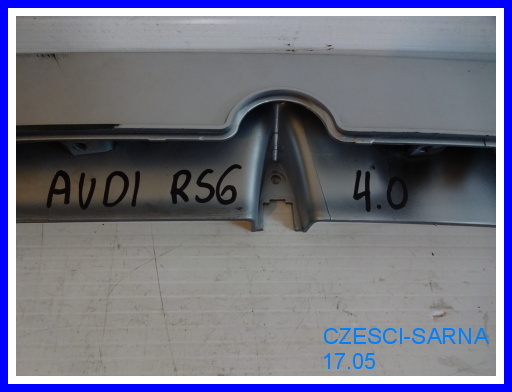 фото №5, Накладка бампера перед спойлер audi rs6 оригинал