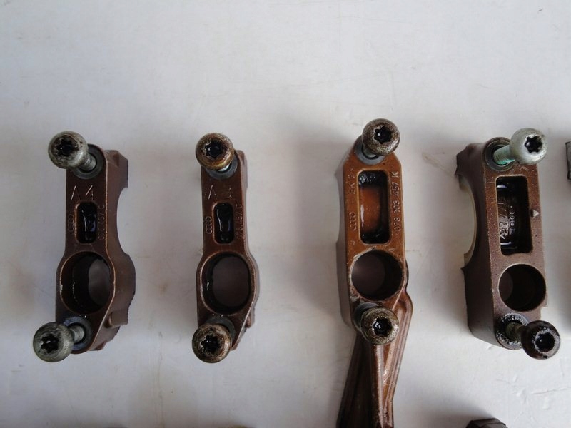 фото №6, Audi s6 a8 d2 d3 вкладиш вала розподільного валу діодний міст 4.2 oryg