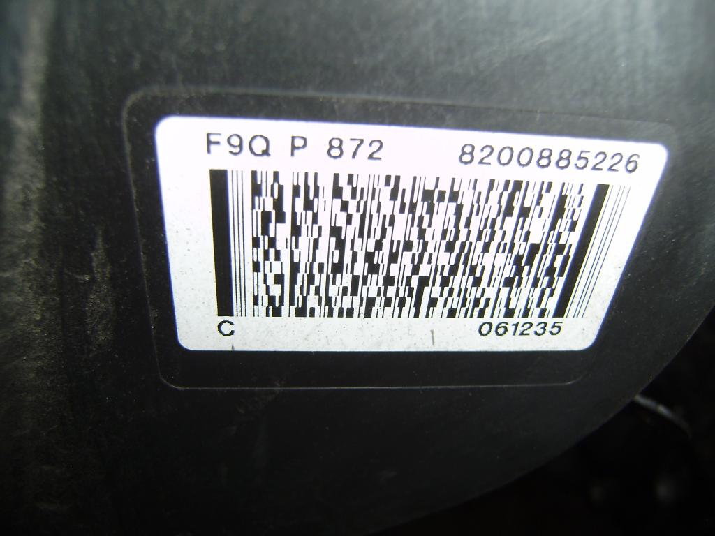 фото №3, Двигатель 1.9 dci f9q renault scenic iii