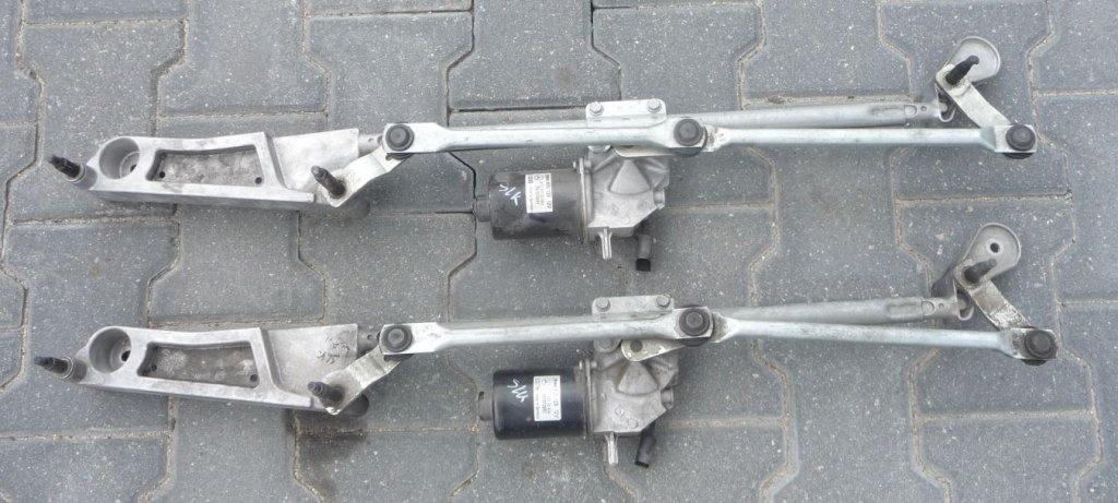 фото №1, Mercedes slk w171 r171 моторчик механізм двірник скло перед