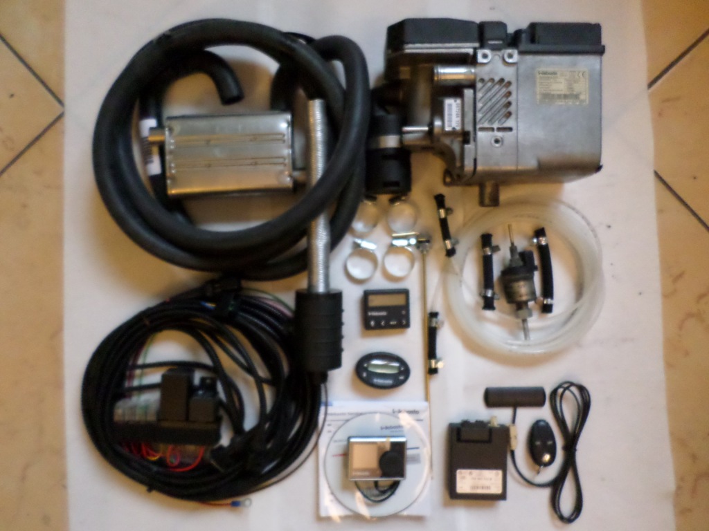 фото №1, Webasto analogowe ttc -12v 5.0 kw 40w - дизель