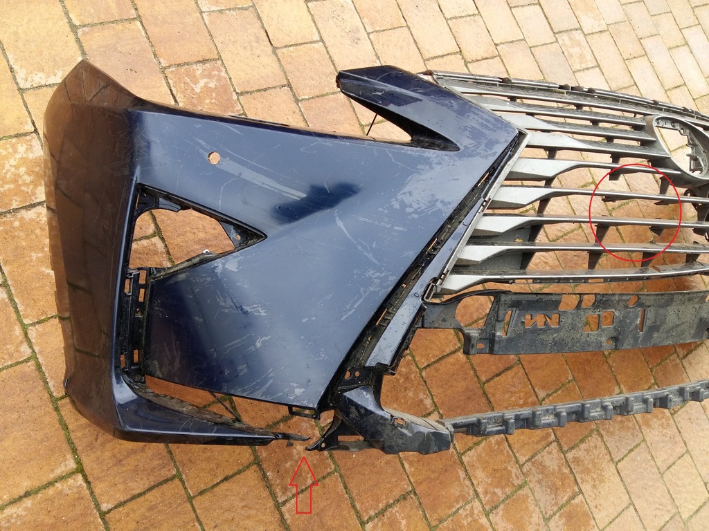 фото №1, Lexus rx 15- 16- бампер перед оригінал