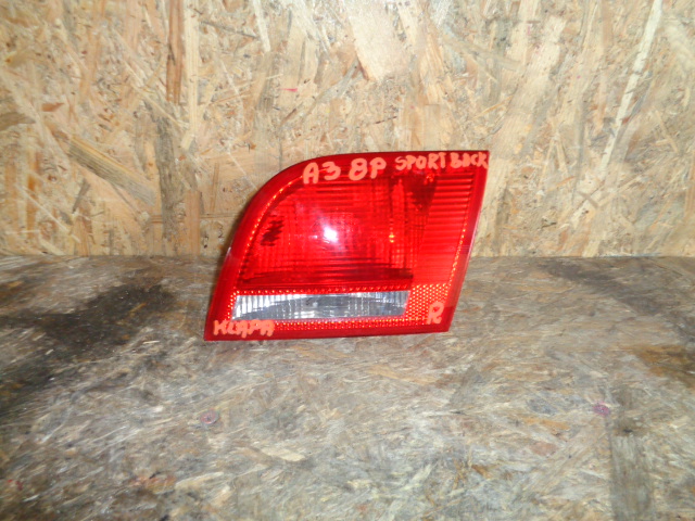 фото №1, Audi a3 8p sportback крышка багажника лампа задняя правая 1963