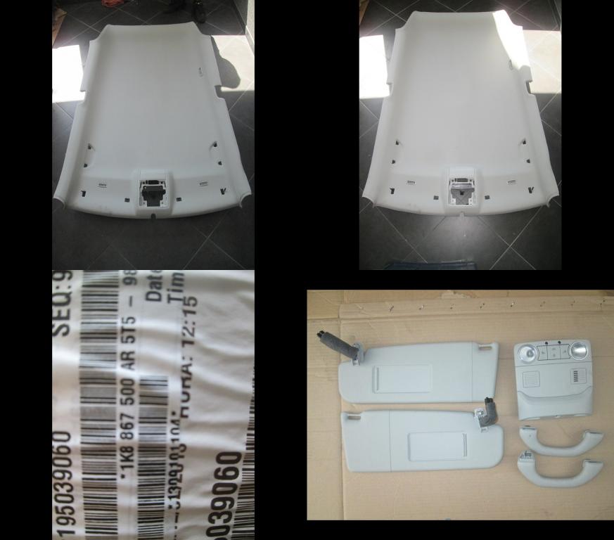 фото №1, Потолок vw scirocco 1k8 комплект