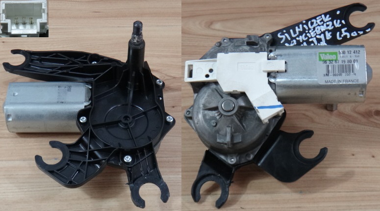 фото №1, Citroen c5 ii lift моторчик дворники крышки hb