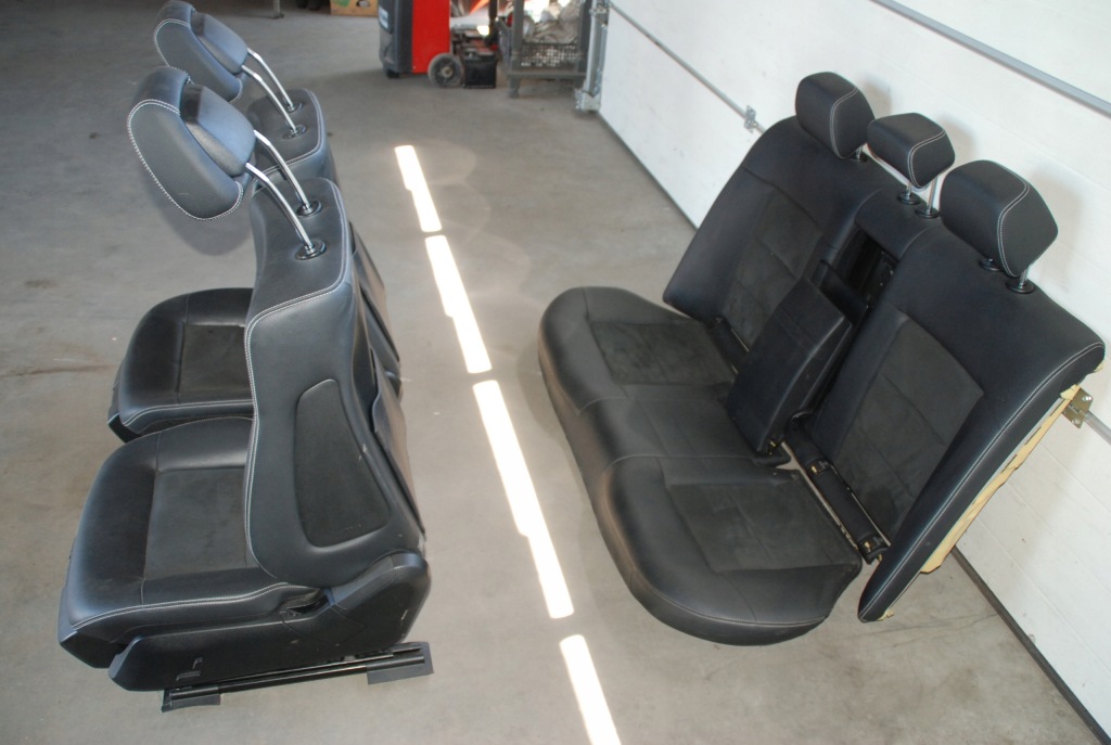 фото №14, Сидіння заднє сидіння pół шкіра mercedes e klasa w-212