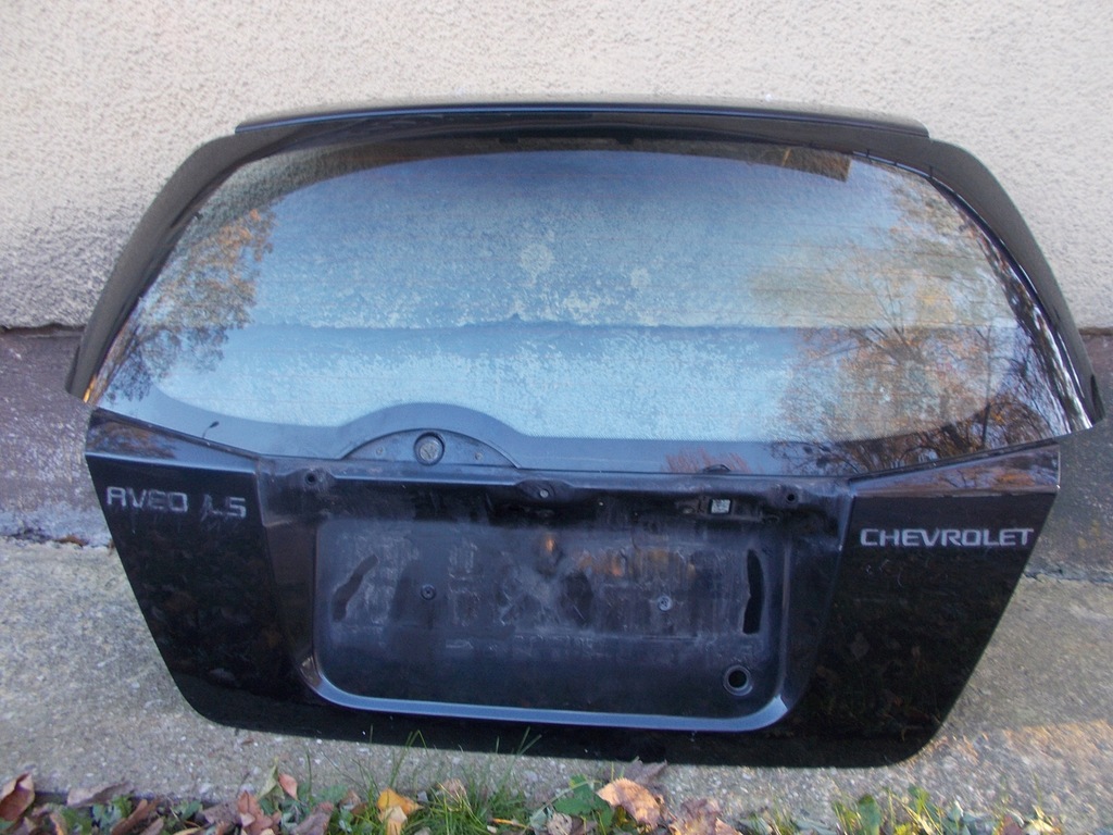 фото №1, Кришка багажника задня задня chevrolet aveo oryg вибір w treści