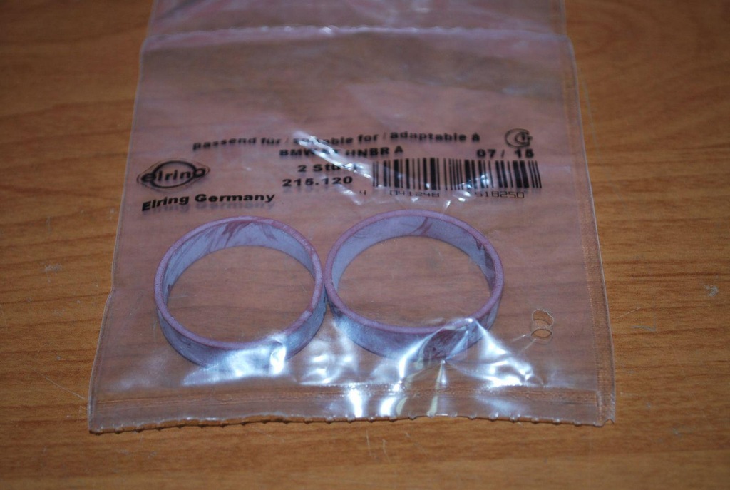 фото №3, Прокладка трубы коллектор впускной bmw 5 7 x5 x3