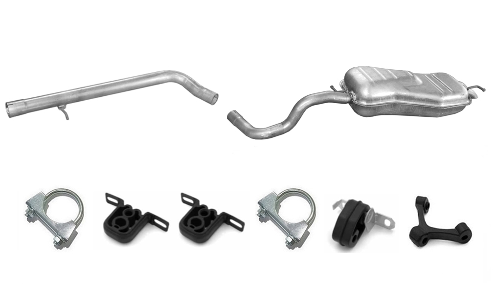 фото №1, Vw beetle 1.9 tdi 1998-2010 хетчбек cabrio труба + гасник кінцевий