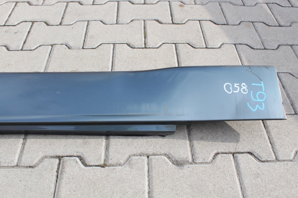 фото №5, E65 przed lift молдинг порог левая titangrau