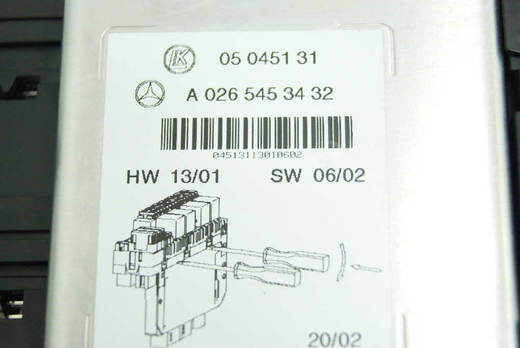 Модуль sam a0265453432 mercedes sl r230 02- Цена