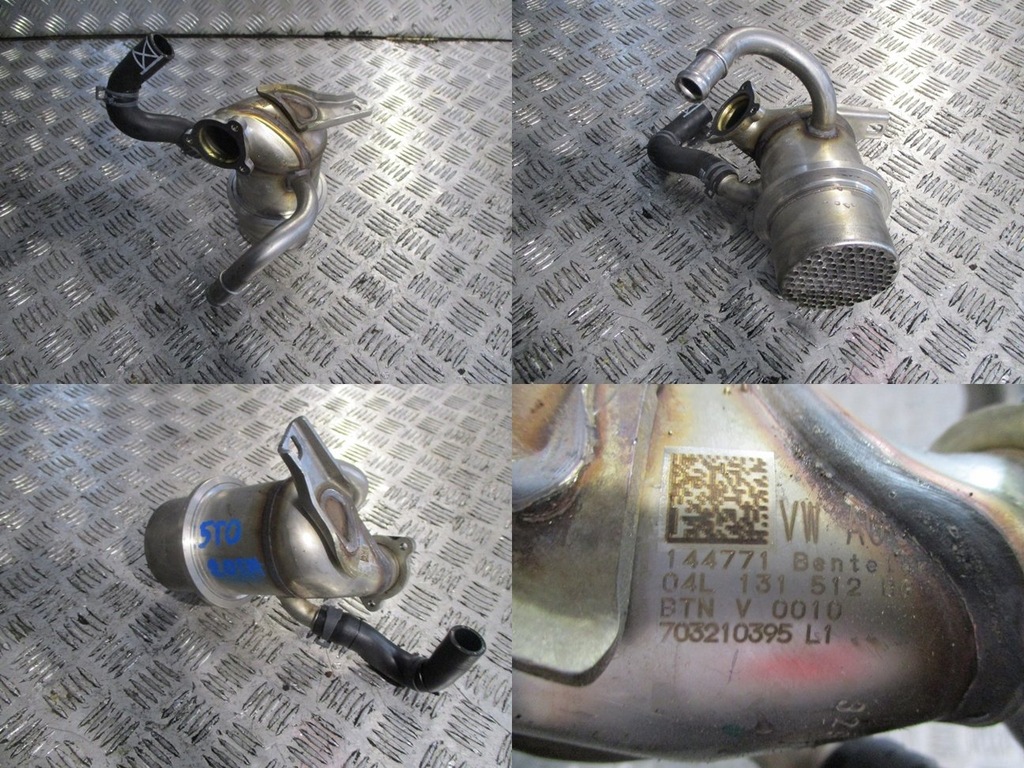 фото №1, Радиатор выхлопных газов 04l131512bg