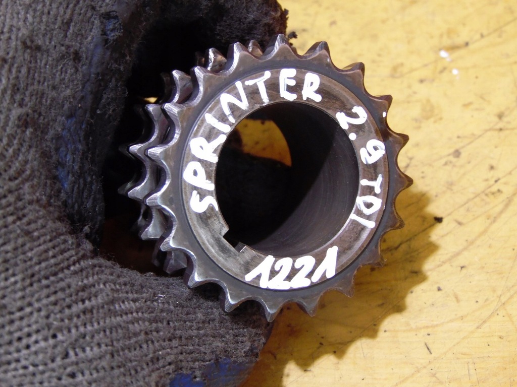 фото №4, Колесо зубчасте розподільного валу mercedes sprinter 2.9 tdi