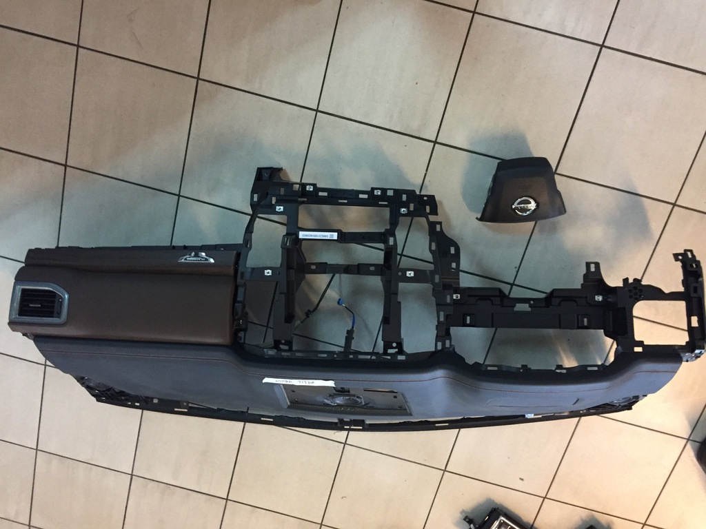 фото №4, Nissan titan xd 2016 консоль приборная панель подушка безопасности kpl