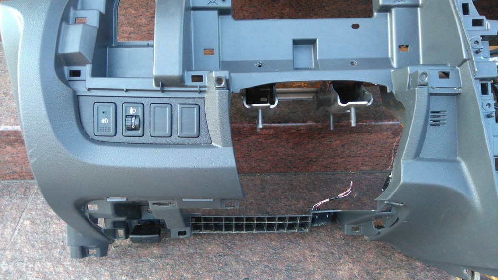 фото №7, Opel agila ii b 2008 - консоль панель приладів приладова подушки безпеки 2x подушка безпеки каркас