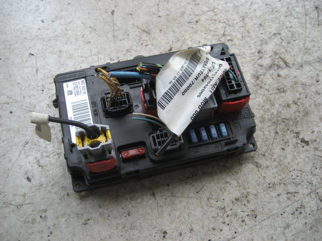 фото №1, Коробка модуль bsi peugeot 407 2.0 hdi 9656148080