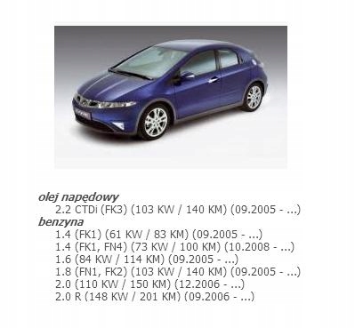 Воздуходувка вентилятор civic viii 8 ufo europa łódź Доставка