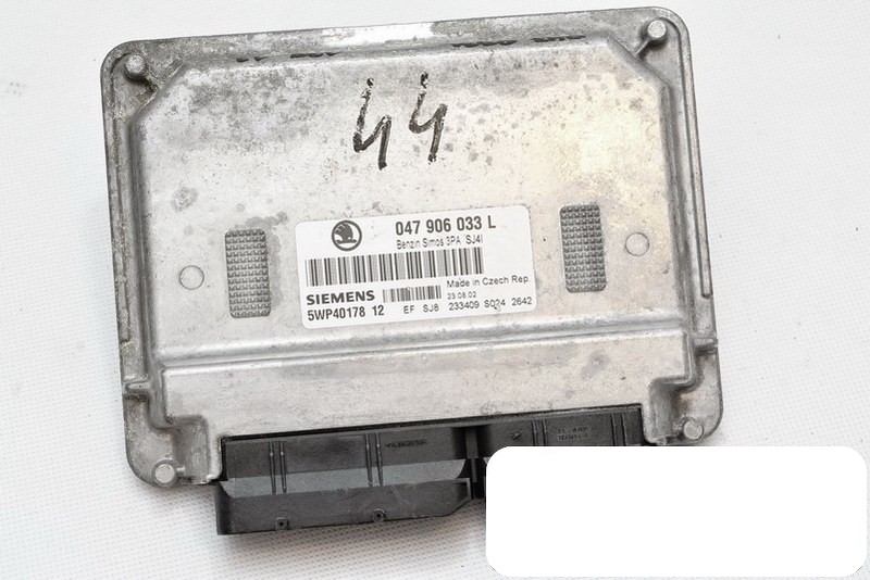 фото №1, Бортовий комп'ютер fabia 1.4 047906033l 5wp40178