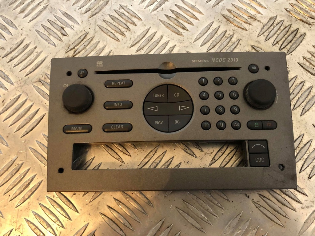 фото №1, Opel vectra c панель радіо