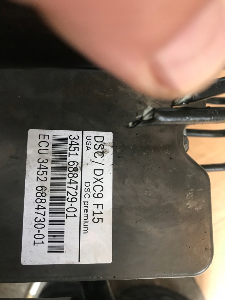 фото №4, Bmw x5 f15 x6 f16 насос гальмівна abs 6884729-01