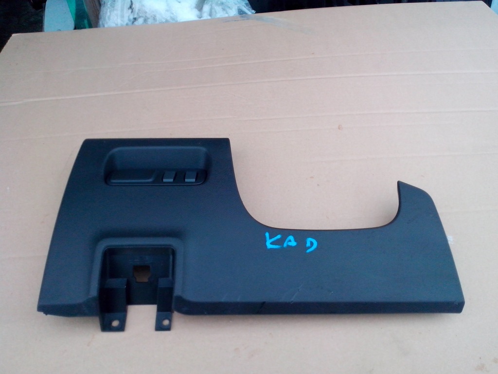 фото №1, Пластик панелі захист нижня консолі renault kadjar