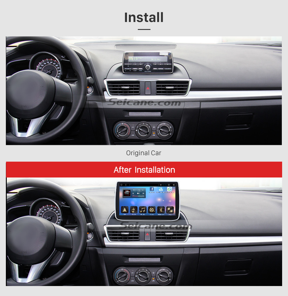 фото №7, Радио навигация mazda 3 2013-2017 android +камера