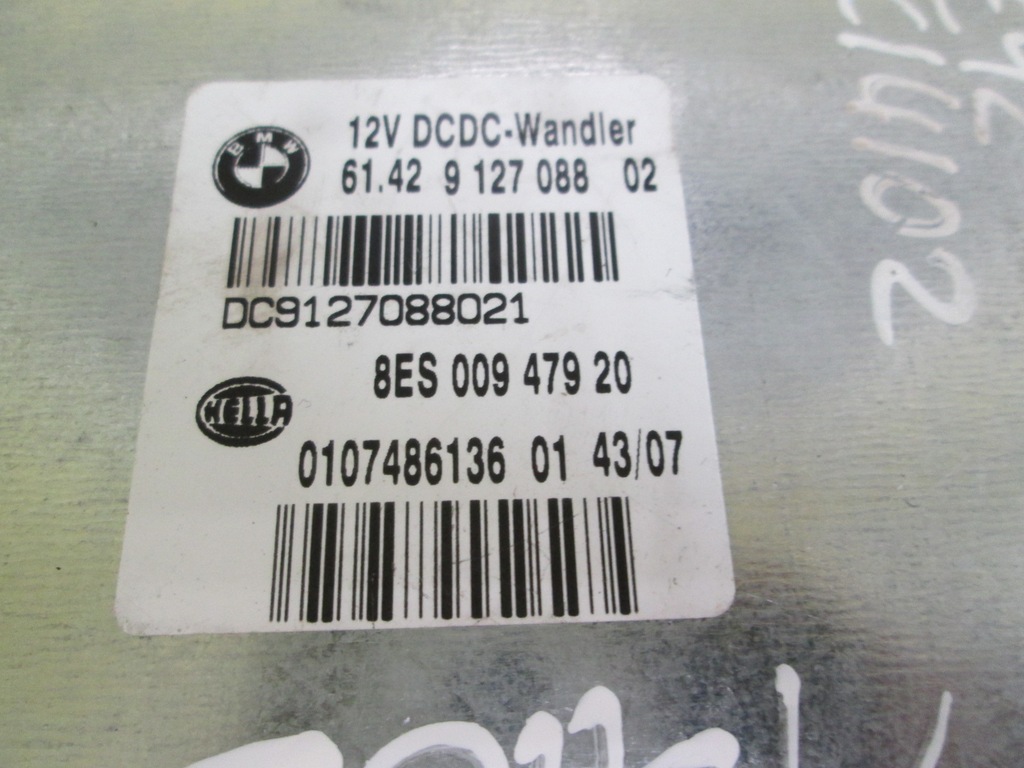 фото №7, Bmw 3 e90 e92 320d kpl бортовий комп'ютер 7809000 0281014238