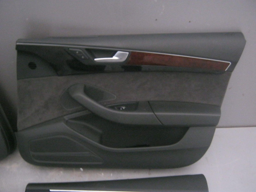 фото №9, Audi a8 4h d4 сиденья сиденье обивка дверь туннель