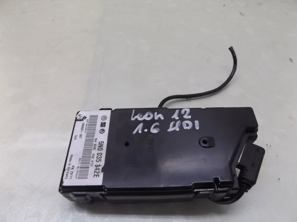 фото №1, Leon ii модуль блок управления 5n0035342e