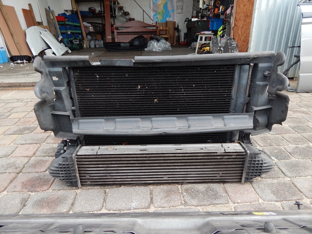 фото №4, Комплект радіатор pas балка land rover evque