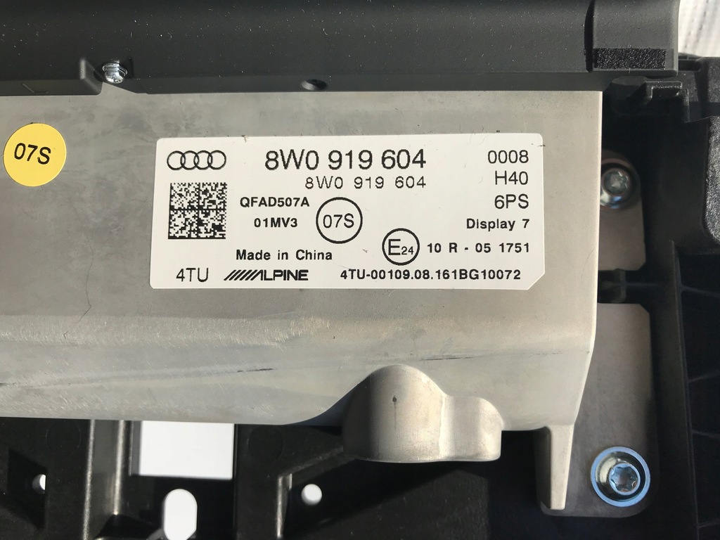фото №7, Audi a4 s4 b9 a5 s5 f5 8w навигация mmi 8w0035192e