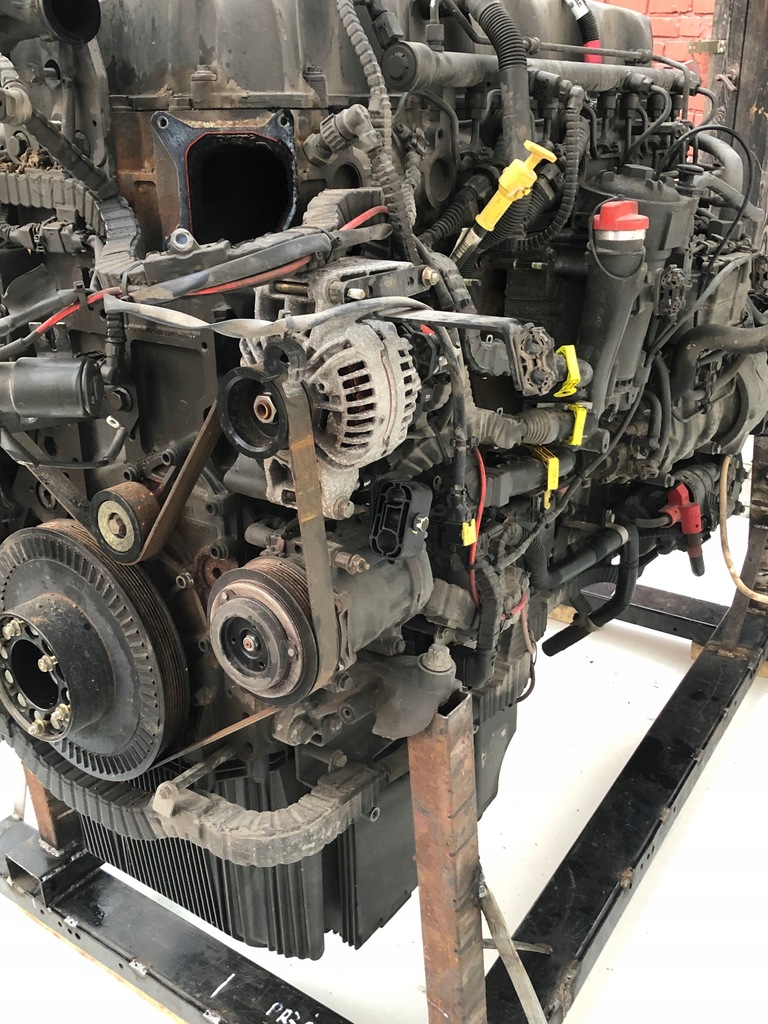 фото №8, Двигун блок turbo vtg головка вентиляція картера daf xf 106 cf euro6 460km mx13