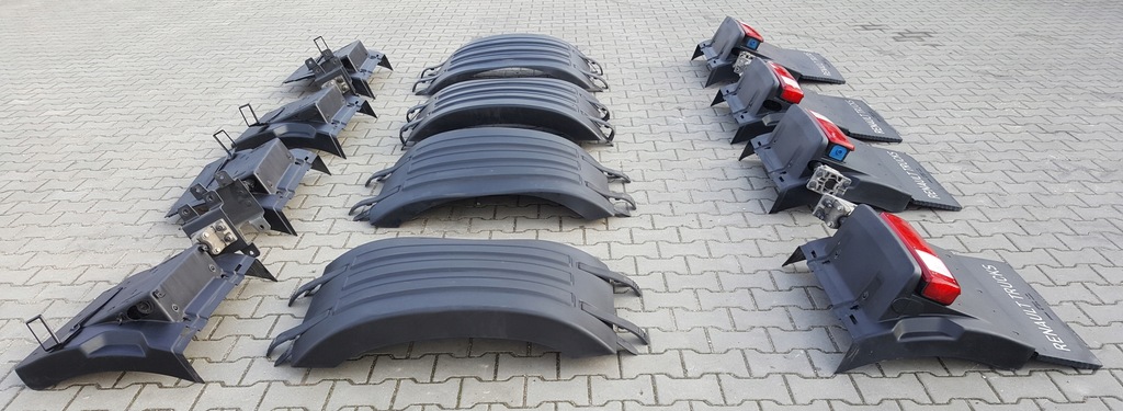 фото №3, Комплект оригінальний крила підкрилок підкрилок renault gama t range c k