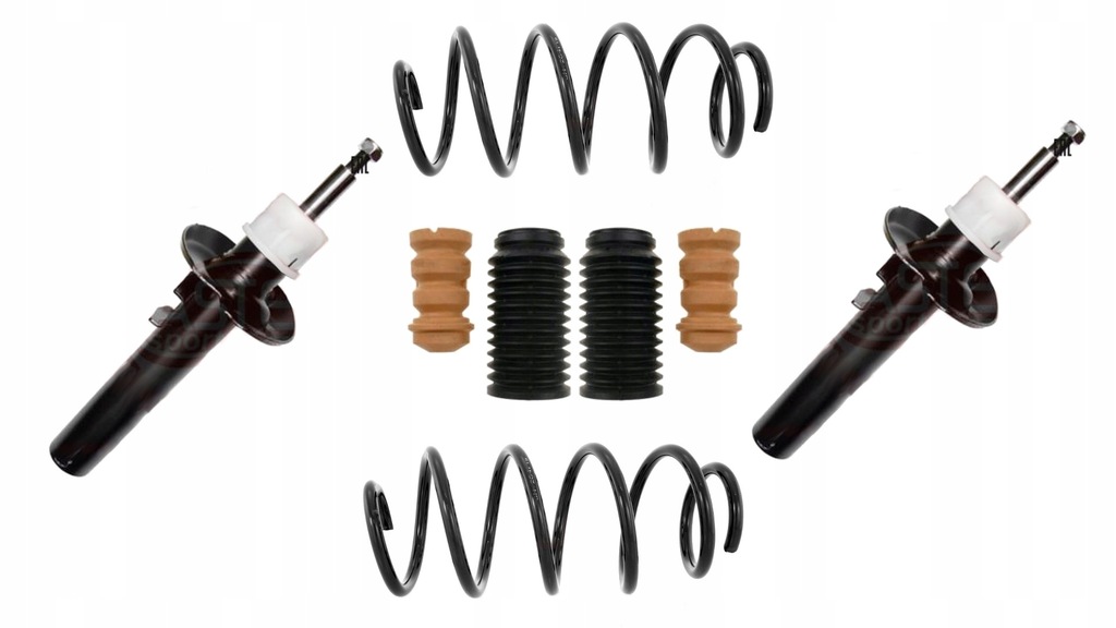 фото №1, Амортизаторы пружины перед vw golf v vi plus 03-