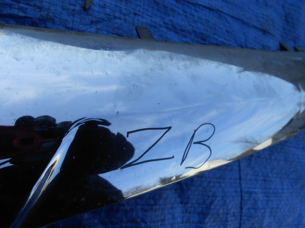 фото №5, Opel-części zafira b решітка радіатора молдинг хром бампера