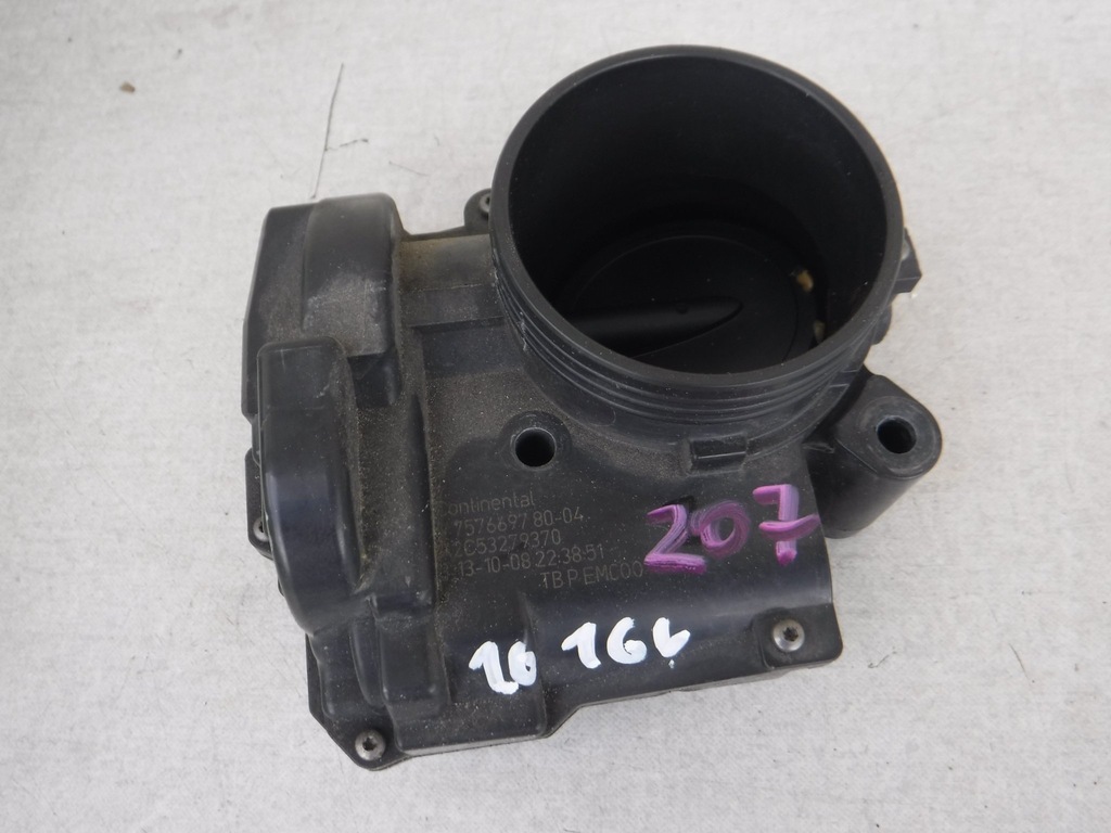 фото №1, Дроссельная заслонка peugeot 207 1.6 16v