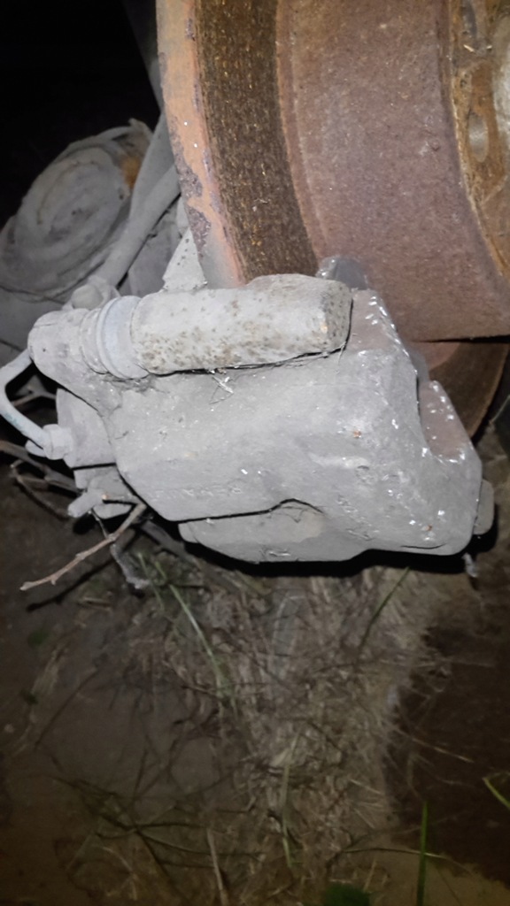 фото №1, Renault espace 3 супорт гальмівний задня