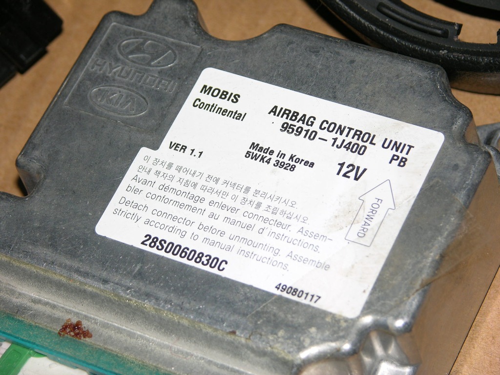 фото №6, Hyundai i20 3d 08- подушки безпеки повітряні набір srs