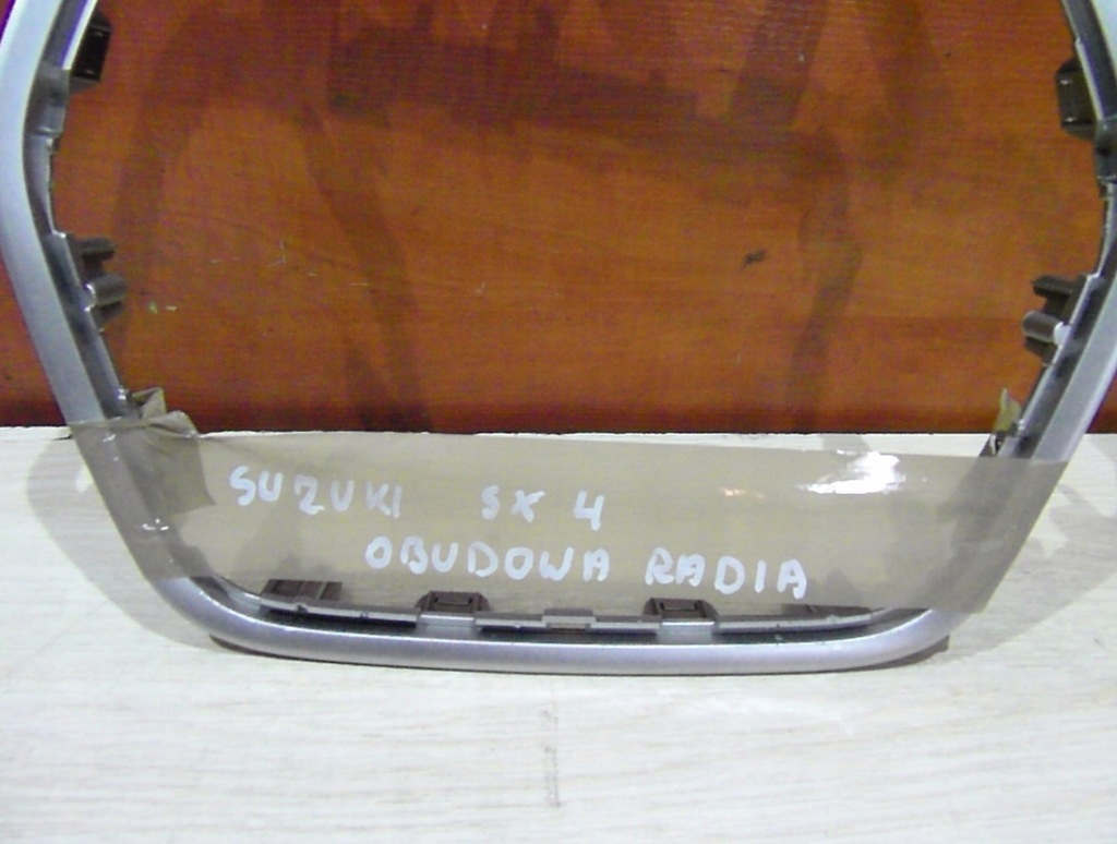 фото №4, Рамка радіо консолі хром suzuki sx4 s-cross 15r