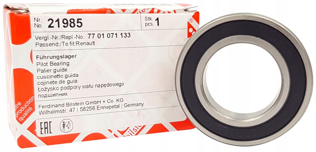 фото №3, Febi bilstein 21985 підшипник, wał привідний