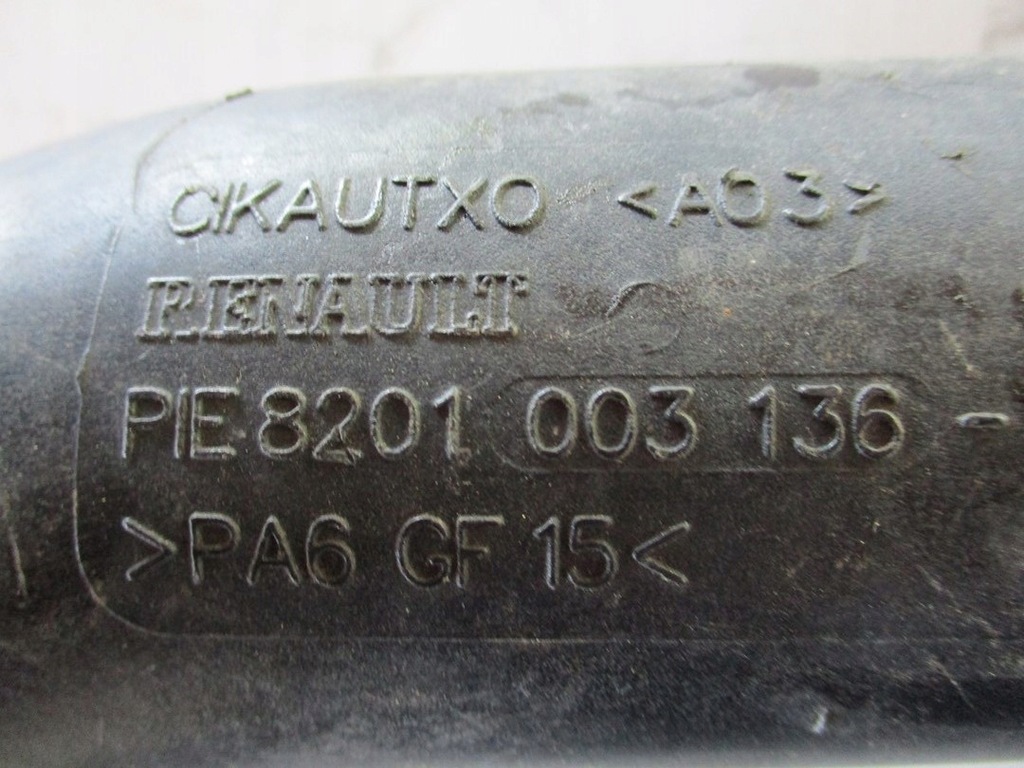 фото №2, Wąż труба renault megane 3 iii 2,0dci 8201003136