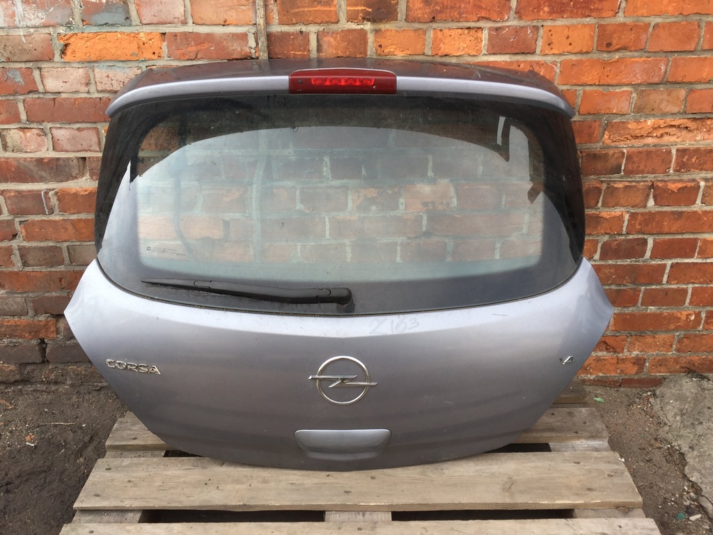 фото №1, Кришка багажника багажника opel corsa d z163